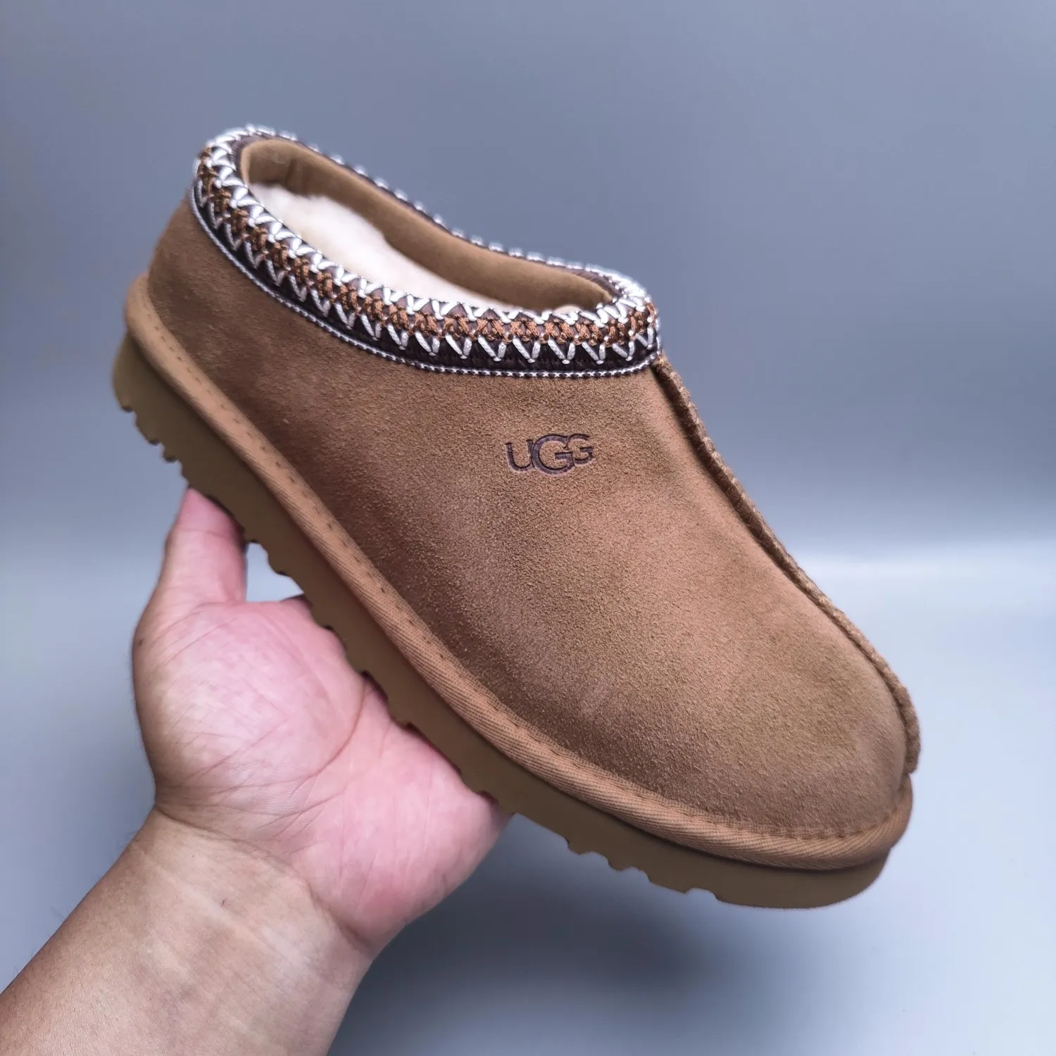 💰440 UGG sheepskin one-piece snow boots for women 5955 men's shoes 5950 one-legged home style for men and women Color: Maroon Black Sand Gray Chocolate Number: 35-45